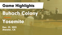 Buhach Colony  vs Yosemite  Game Highlights - Dec. 23, 2023