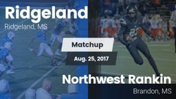Matchup: Ridgeland vs. Northwest Rankin  2017