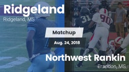 Matchup: Ridgeland vs. Northwest Rankin  2018