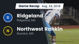 Recap: Ridgeland  vs. Northwest Rankin  2018