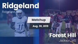 Matchup: Ridgeland vs. Forest Hill  2019