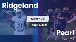 Matchup: Ridgeland vs. Pearl  2019