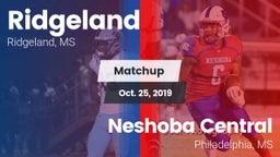Matchup: Ridgeland vs. Neshoba Central  2019