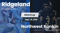 Matchup: Ridgeland vs. Northwest Rankin  2020