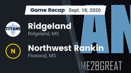 Recap: Ridgeland  vs. Northwest Rankin  2020