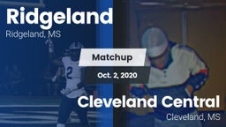 Matchup: Ridgeland vs. Cleveland Central  2020
