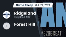 Recap: Ridgeland  vs. Forest Hill  2021