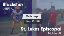 Matchup: Blacksher vs. St. Lukes Episcopal  2016