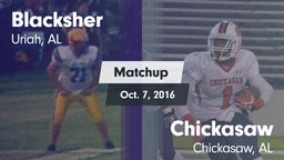Matchup: Blacksher vs. Chickasaw  2016