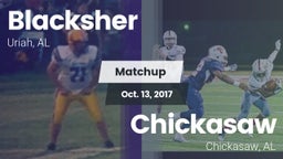 Matchup: Blacksher vs. Chickasaw  2017