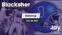 Matchup: Blacksher vs. Jay  2017
