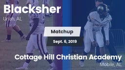 Matchup: Blacksher vs. Cottage Hill Christian Academy 2019