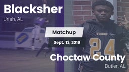 Matchup: Blacksher vs. Choctaw County  2019