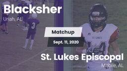 Matchup: Blacksher vs. St. Lukes Episcopal  2020
