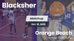 Matchup: Blacksher vs. Orange Beach  2020