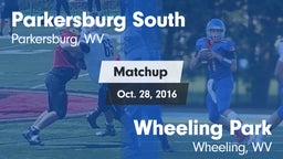Matchup: Parkersburg South vs. Wheeling Park 2016