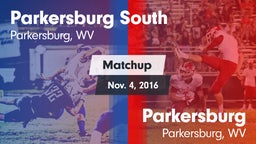 Matchup: Parkersburg South vs. Parkersburg  2016
