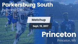 Matchup: Parkersburg South vs. Princeton  2017