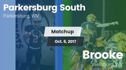 Matchup: Parkersburg South vs. Brooke  2017