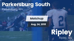 Matchup: Parkersburg South vs. Ripley  2018