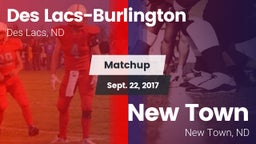 Matchup: Des Lacs-Burlington vs. New Town  2017