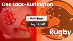 Matchup: Des Lacs-Burlington vs. Rugby  2018