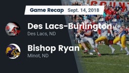 Recap: Des Lacs-Burlington  vs. Bishop Ryan  2018