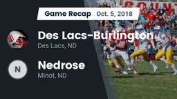 Recap: Des Lacs-Burlington  vs. Nedrose  2018