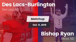 Matchup: Des Lacs-Burlington vs. Bishop Ryan  2019