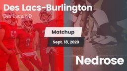 Matchup: Des Lacs-Burlington vs. Nedrose 2020