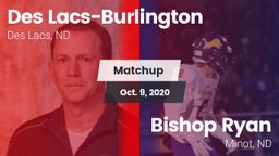 Matchup: Des Lacs-Burlington vs. Bishop Ryan  2020