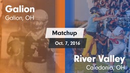 Matchup: Galion vs. River Valley  2016