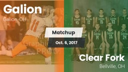 Matchup: Galion vs. Clear Fork  2017
