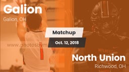 Matchup: Galion vs. North Union  2018