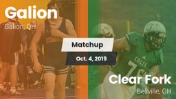Matchup: Galion vs. Clear Fork  2019