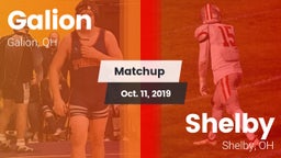 Matchup: Galion vs. Shelby  2019