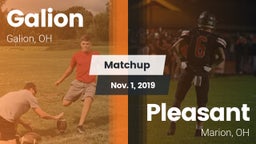 Matchup: Galion vs. Pleasant  2019