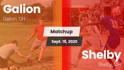 Matchup: Galion vs. Shelby  2020
