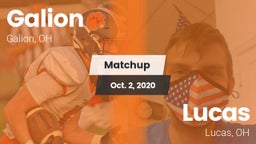 Matchup: Galion vs. Lucas  2020