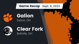 Recap: Galion  vs. Clear Fork  2023
