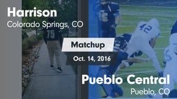 Matchup: Harrison vs. Pueblo Central  2016