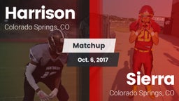 Matchup: Harrison vs. Sierra  2017