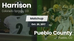 Matchup: Harrison vs. Pueblo County  2017