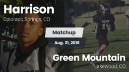 Matchup: Harrison vs. Green Mountain  2018