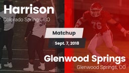 Matchup: Harrison vs. Glenwood Springs  2018