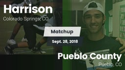 Matchup: Harrison vs. Pueblo County  2018