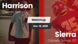 Matchup: Harrison vs. Sierra  2018