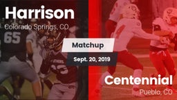 Matchup: Harrison vs. Centennial  2019
