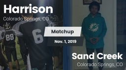 Matchup: Harrison vs. Sand Creek  2019