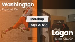 Matchup: Washington High vs. Logan  2017